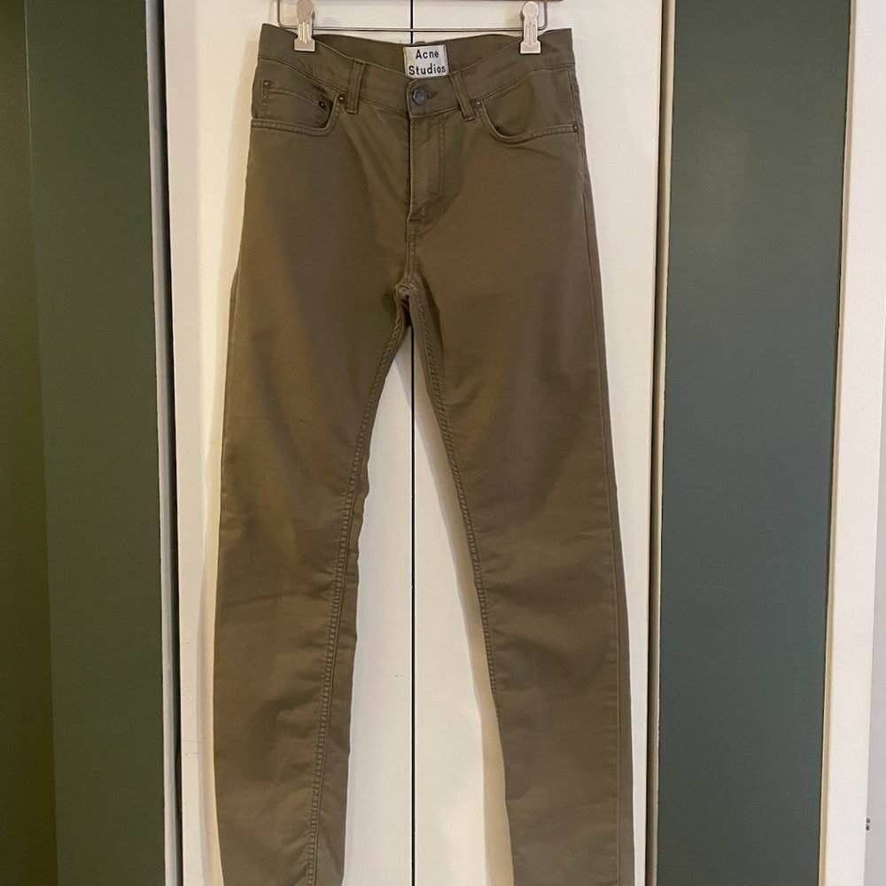 Acne Studios - Black Slim Chinos (CA 39815/131738